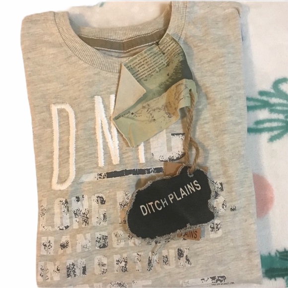 DNYC T Shirt Surf Surfing Tee Graphic Long Board Beach Coastal Casual Beachy - Picture 8 of 8